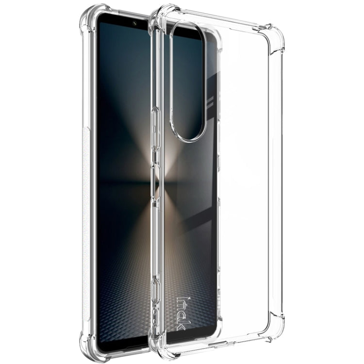For Sony Xperia 1 VI imak Shockproof Airbag TPU Phone Case(Transparent) by imak