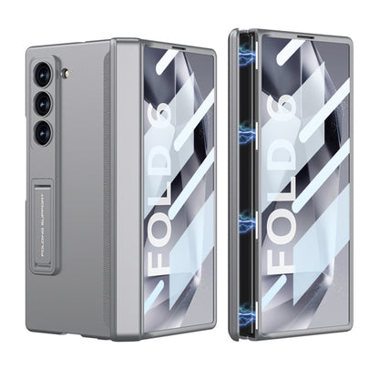 For Samsung Galaxy Z Fold6 GKK Integrated Full Coverage Magnetic Fold Phone Case(Grey) by GKK