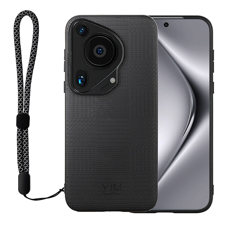 For Huawei Pura 70 Ultra ViLi TH Series Shockproof Phone Case(Black) by ViLi