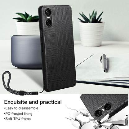 For Sony Xperia 10 VI ViLi TH Series Shockproof Phone Case(Black) by ViLi