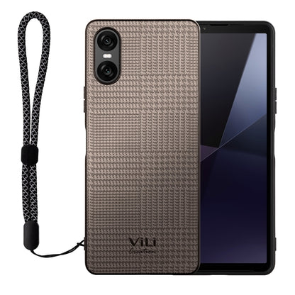For Sony Xperia 10 VI ViLi TH Series Shockproof Phone Case(Grey) by ViLi