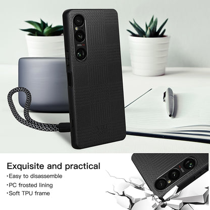 For Sony Xperia 1 VI ViLi TH Series Shockproof Phone Case(Black) by ViLi