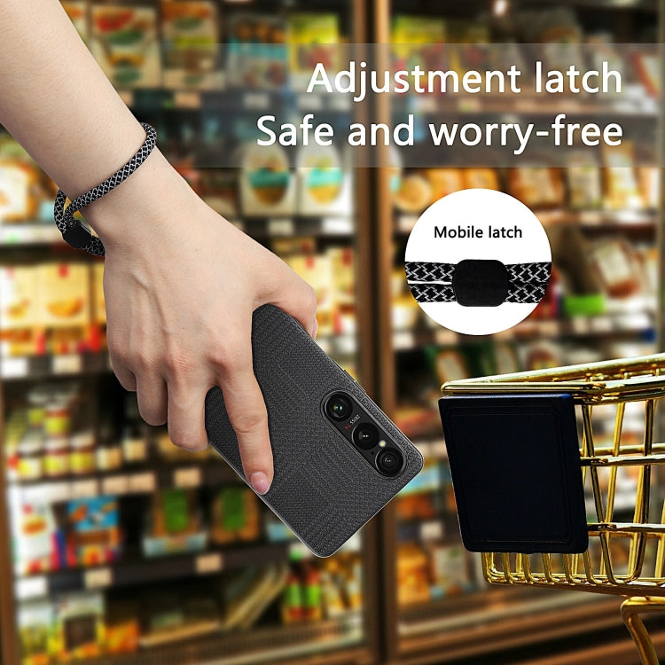 For Sony Xperia 1 VI ViLi TH Series Shockproof Phone Case(Black) by ViLi