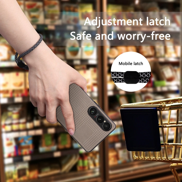 For Sony Xperia 1 VI ViLi TH Series Shockproof Phone Case(Grey) by ViLi