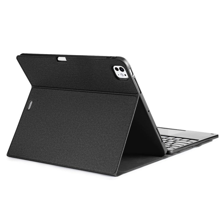 For iPad Pro 13 2024 DUX DUCIS TK Series Wireless Bluetooth Keyboard Tablet Protective Case(Black) by DUX DUCIS