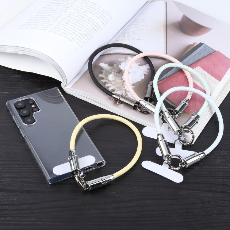 USB-C / Type-C to Type-C Data Cable Phone Anti-lost Short Lanyard, Length: 30cm(Pink Braid) by bashfashion