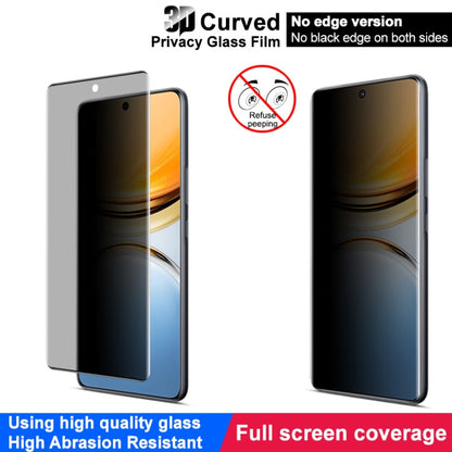For vivo Y300 Pro 5G imak No Edge Version 3D Curved Privacy Full Screen Tempered Glass Film by imak