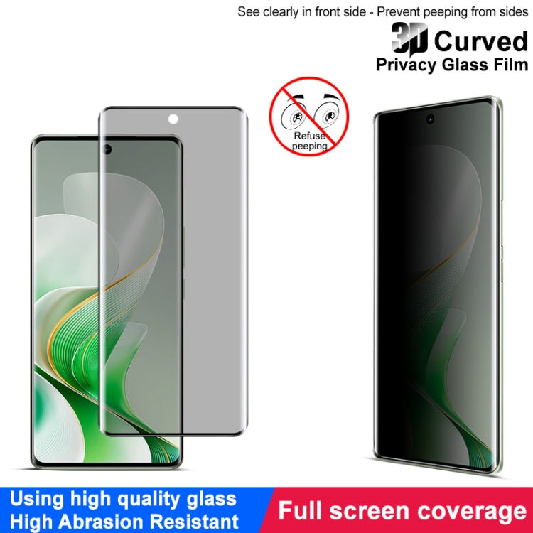 For vivo S19 Pro / V40 imak 3D Curved Privacy Full Screen Tempered Glass Film by imak