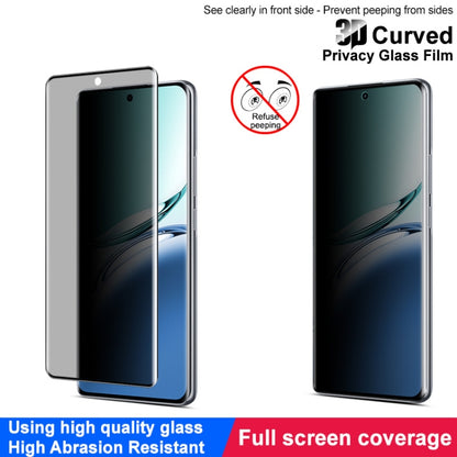 For OPPO F27 Pro+ / F27 Pro imak 3D Curved Privacy Full Screen Tempered Glass Film by imak