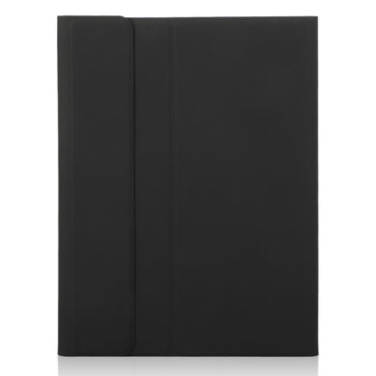 For iPad Air 11 2025 / 2024 / Air 5 10.9 / Air 4 A098B-A Detachable Ultra-Thin Bluetooth Touch Keyboard Leather Tablet Case with Pen Slot(Black) by bashfashion