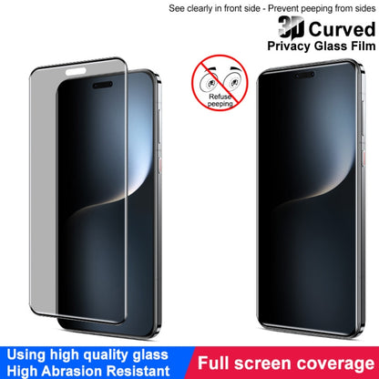 For Honor Magic7 Pro 5G imak 3D Curved Privacy Full Screen Tempered Glass Film by imak