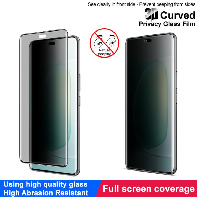 For Honor 300 Pro imak 3D Curved Privacy Full Screen Tempered Glass Film by imak