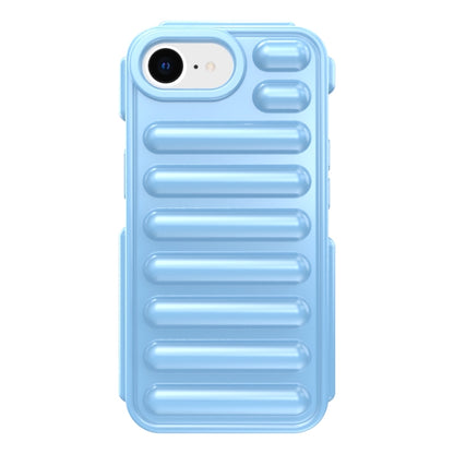 For iPhone 16e Capsule Series Candy Color TPU Phone Case(Blue) by bashfashion