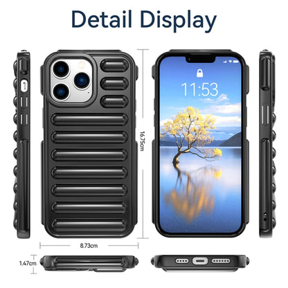 For iPhone 16e Capsule Series Candy Color TPU Phone Case(Transparent) by bashfashion