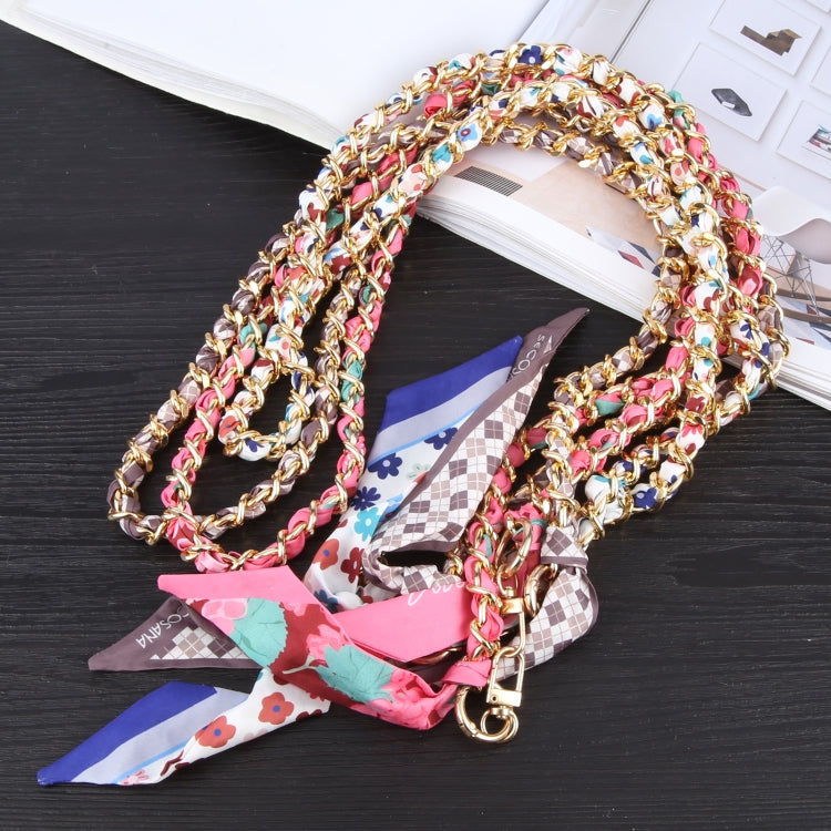 Mobile Phone Anti-lost Silk Scarf Full Coverage Long Lanyard(Blue) by bashfashion