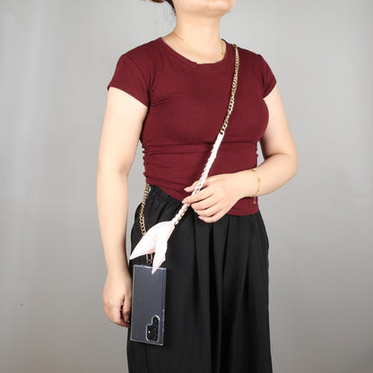 Mobile Phone Anti-lost Silk Scarf Half Pack Long Lanyard(Grey) by bashfashion