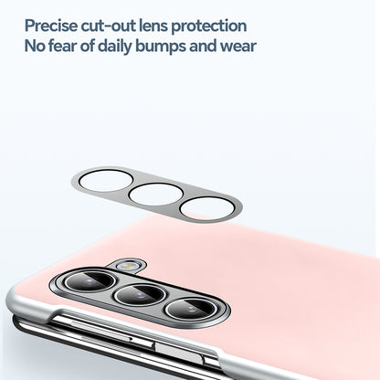 For Samsung Galaxy Z Fold6 SULADA Skin Feel Liquid Leather Shockproof Phone Case(Black) by SULADA