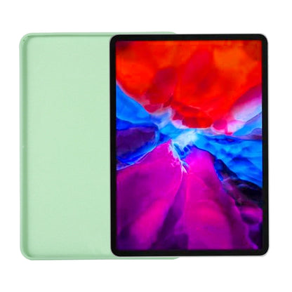 For iPad Pro 13 2025 / 2024 Pure Color Liquid Silicone Shockproof Tablet Case(Green) by bashfashion
