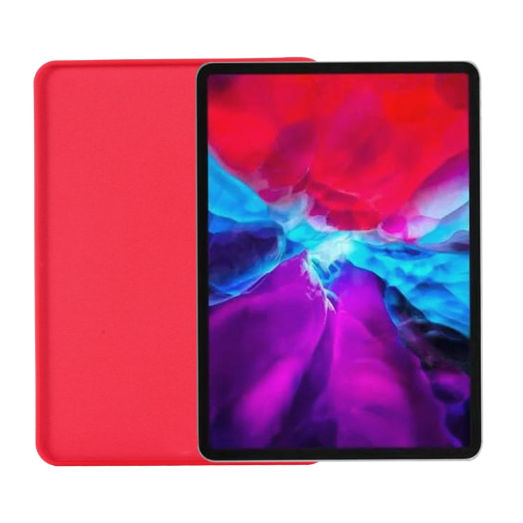 For iPad Pro 11 2025 / 2024 Pure Color Liquid Silicone Shockproof Tablet Case(Red) by bashfashion