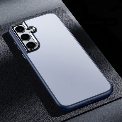 For Samsung Galaxy S24+ 5G SULADA Skin Feel Matte Shockproof Phone Case(Blue) by SULADA