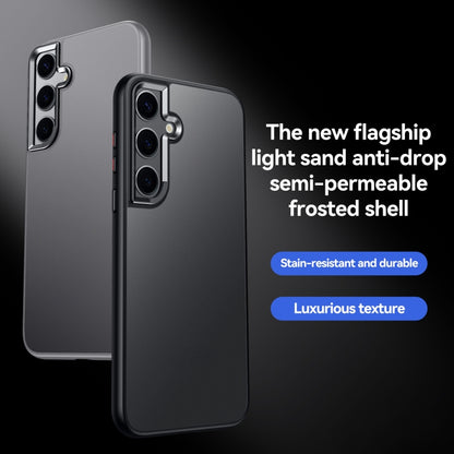 For Samsung Galaxy S24 5G SULADA Skin Feel Matte Shockproof Phone Case(Purple) by SULADA