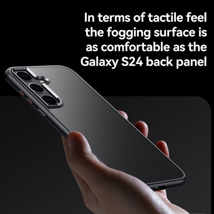 For Samsung Galaxy S24 Ultra 5G SULADA Skin Feel Matte Shockproof Phone Case(Black) by SULADA