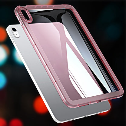 For iPad 2025 / 2022 Clear TPU Tablet Case(Pink) by bashfashion