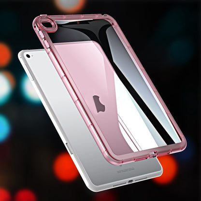 For iPad mini 5 / 4 / 3 / 2 Clear TPU Tablet Case(Pink) by bashfashion