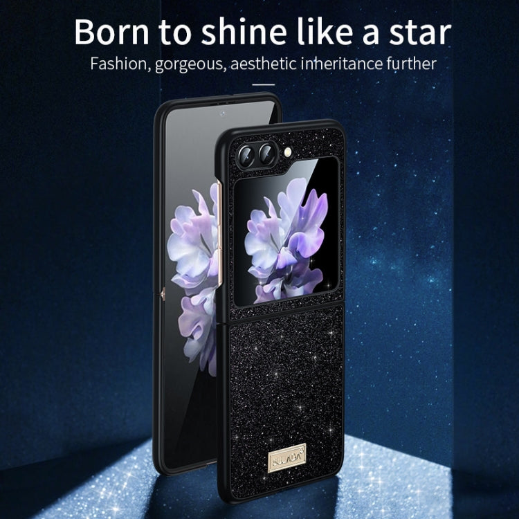 For Samsung Galaxy Z Flip6 / Flip7 FE SULADA Shockproof TPU + Handmade Leather Phone Case(Colorful) by SULADA