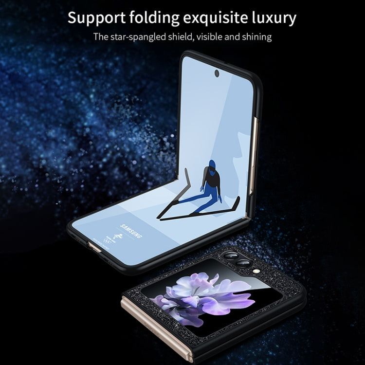 For Samsung Galaxy Z Flip6 / Flip7 FE SULADA Shockproof TPU + Handmade Leather Phone Case(Colorful) by SULADA