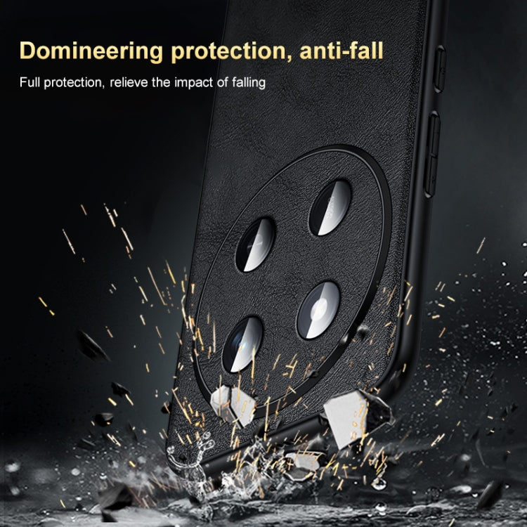 For Honor X60 Pro SULADA Shockproof TPU Hybrid Handmade Leather Phone Case(Green) by SULADA