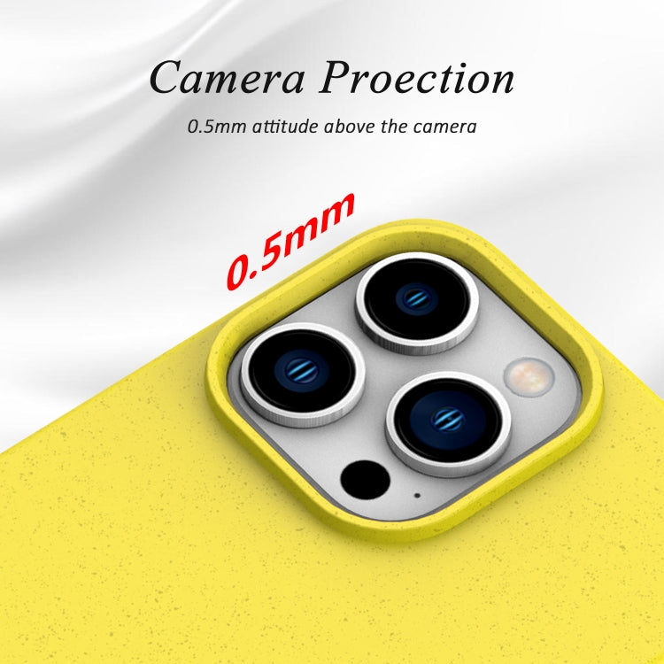 For iPhone 16e Wheat Straw TPU Phone Case(Yellow) by bashfashion