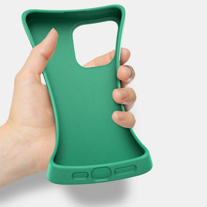 For iPhone 16e Wheat Straw TPU Phone Case(Green) by bashfashion