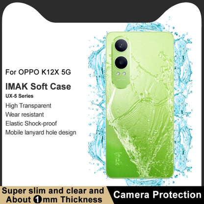 For OnePlus Nord CE4 Lite IMAK UX-5 Series Transparent Shockproof TPU Protective Case by imak