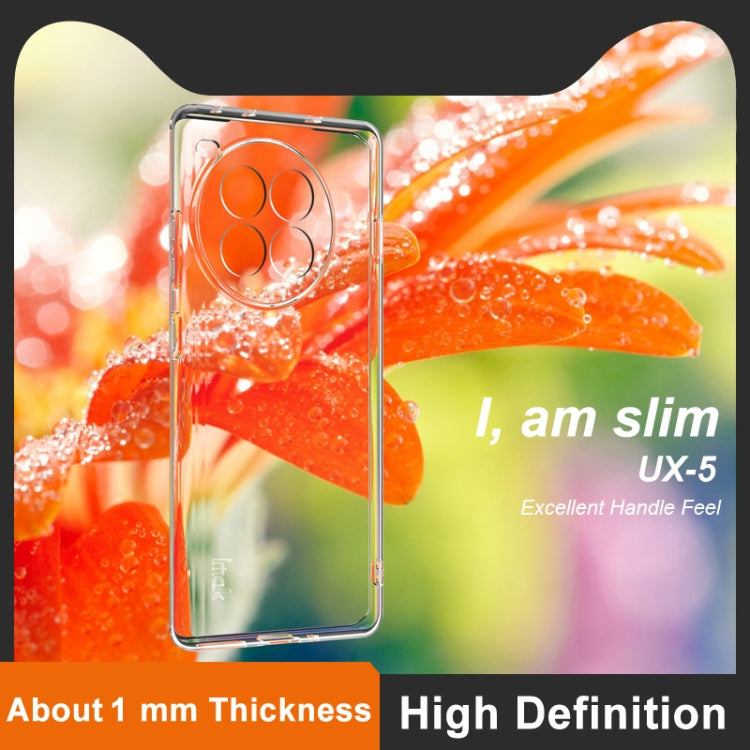 For OnePlus Ace 3 Pro IMAK UX-5 Series Transparent Shockproof TPU Protective Case by imak
