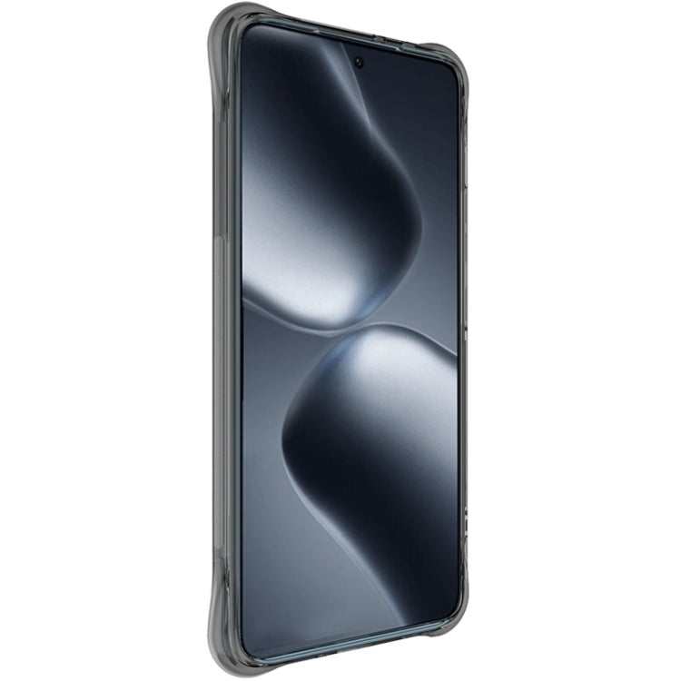 For Xiaomi 14T imak Shockproof Airbag TPU Phone Case(Transparent Black) by imak