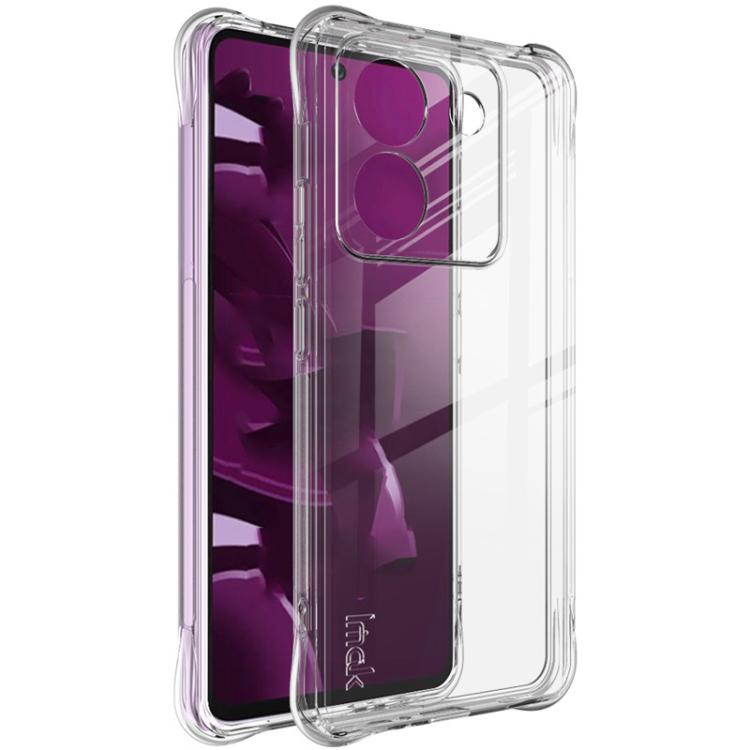 For Xiaomi POCO M7 Pro 5G imak Shockproof Airbag TPU Phone Case(Transparent) by imak