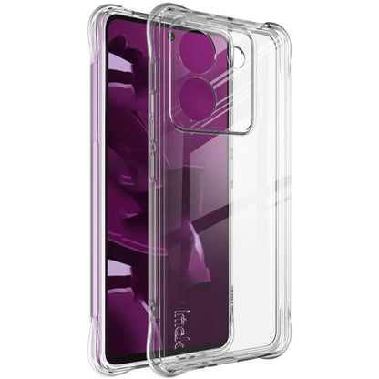 For Xiaomi POCO M7 Pro 5G imak Shockproof Airbag TPU Phone Case(Transparent) by imak