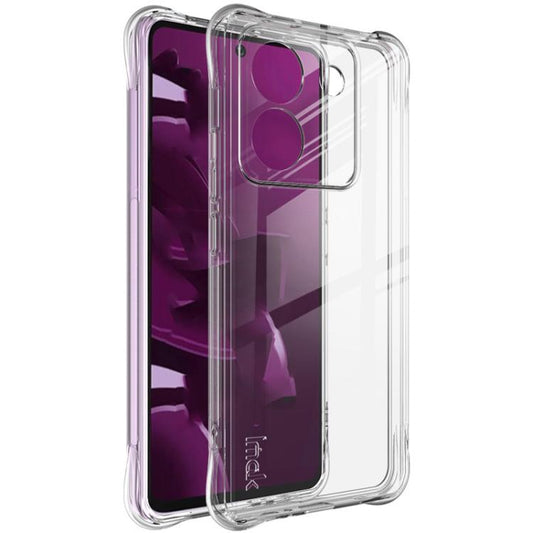 For Xiaomi POCO M7 Pro 5G imak Shockproof Airbag TPU Phone Case(Transparent) by imak