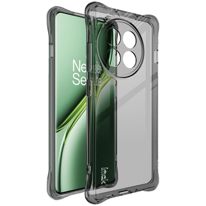 For OnePlus Ace 3 Pro 5G imak Shockproof Airbag TPU Phone Case(Transparent Black) by imak