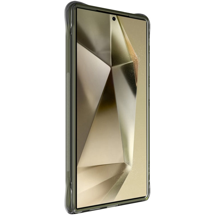 For Samsung Galaxy S25 Ultra 5G imak Shockproof Airbag TPU Phone Case(Transparent Black) by imak