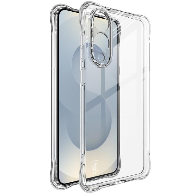 For Samsung Galaxy S25 Edge 5G imak Shockproof Airbag TPU Phone Case(Transparent) by imak