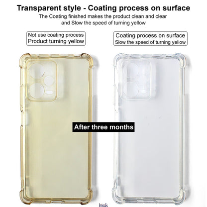 For Samsung Galaxy S25 5G imak Shockproof Airbag TPU Phone Case(Transparent Black) by imak