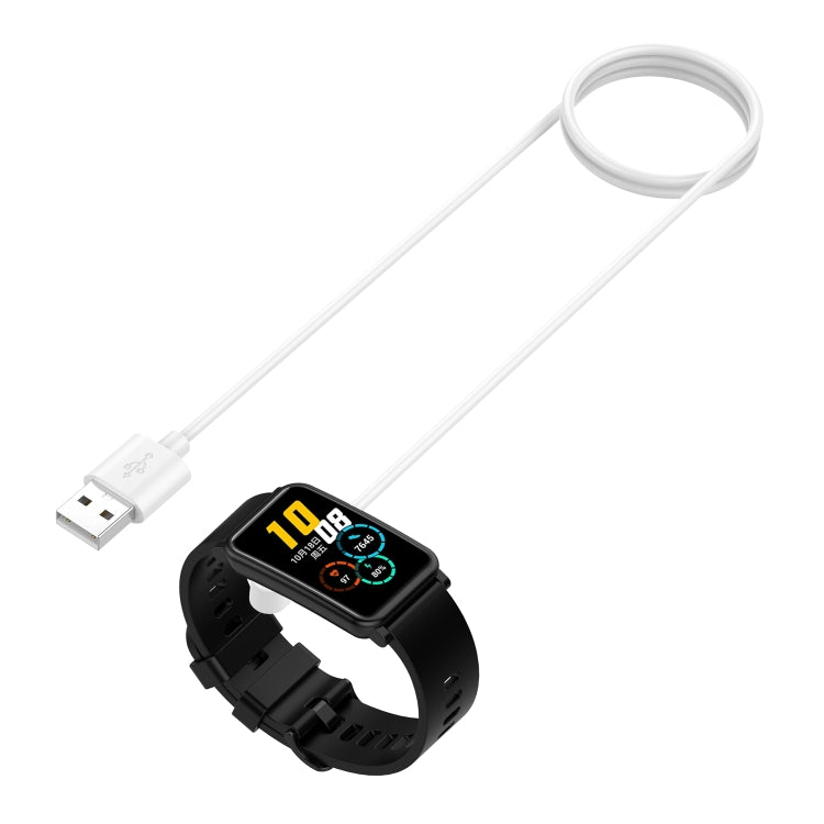 For Huawei Band 10 / 9 / Honor ROSSINI 2i USB-A Port Smart Watch Charging Cable(White) by bashfashion