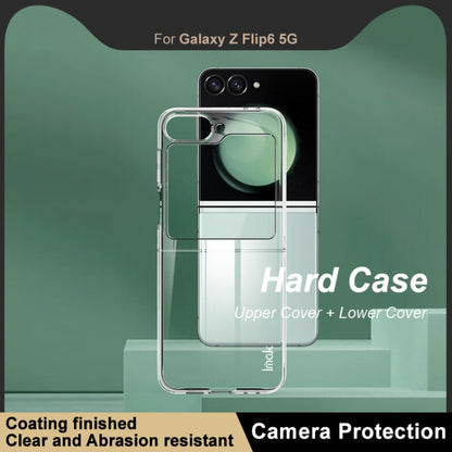 For Samsung Galaxy Z Flip6 / Flip7 FE imak Wing II Pro Series Wear-resisting Crystal Phone Case(Transparent) by imak