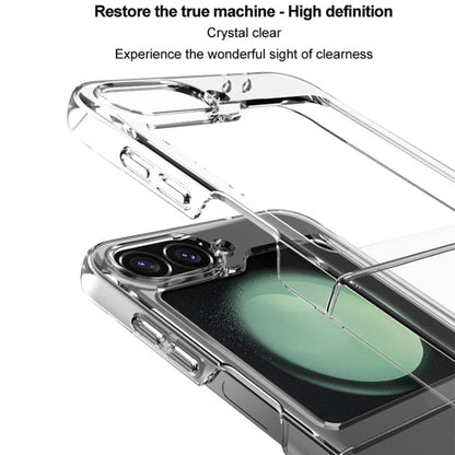 For Samsung Galaxy Z Flip6 / Flip7 FE imak Wing II Pro Series Wear-resisting Crystal Phone Case(Transparent) by imak