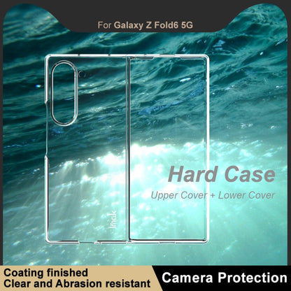For Samsung Galaxy Z Fold6 imak Wing II Pro Series Wear-resisting Crystal Phone Case(Transparent) by imak