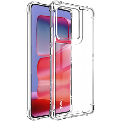 For Motorola Edge 50 Pro IMAK Space Shield PC + TPU Airbag Shockproof Phone Case(Transparent) by imak