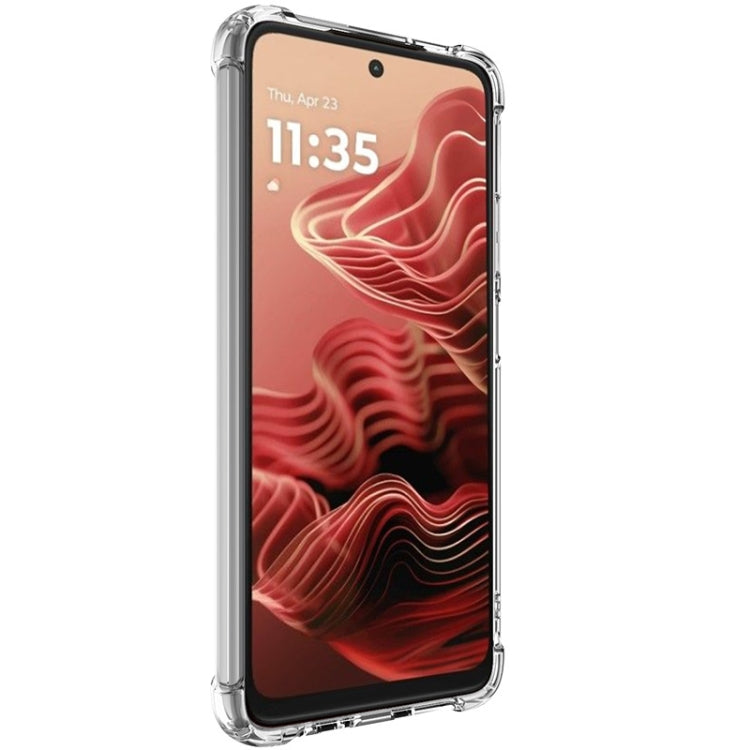 For Motorola Moto G35 5G IMAK Space Shield PC + TPU Airbag Shockproof Phone Case(Transparent) by imak