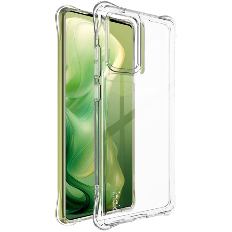 For Motorola Moto G85 / S50 Neo imak Shockproof Airbag TPU Phone Case(Transparent) by imak
